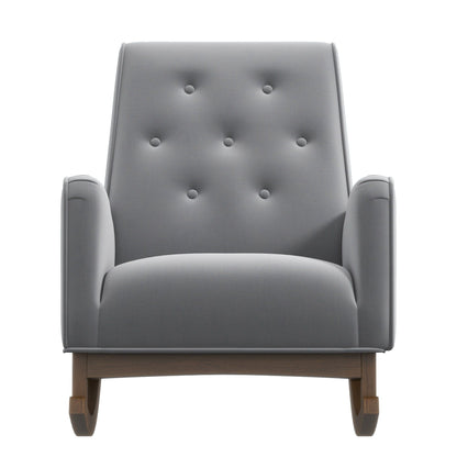 Demetrius - Solid Wood Rocking Chair