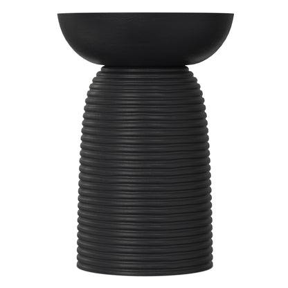 Boyd - Ribbed Accent Table - Black
