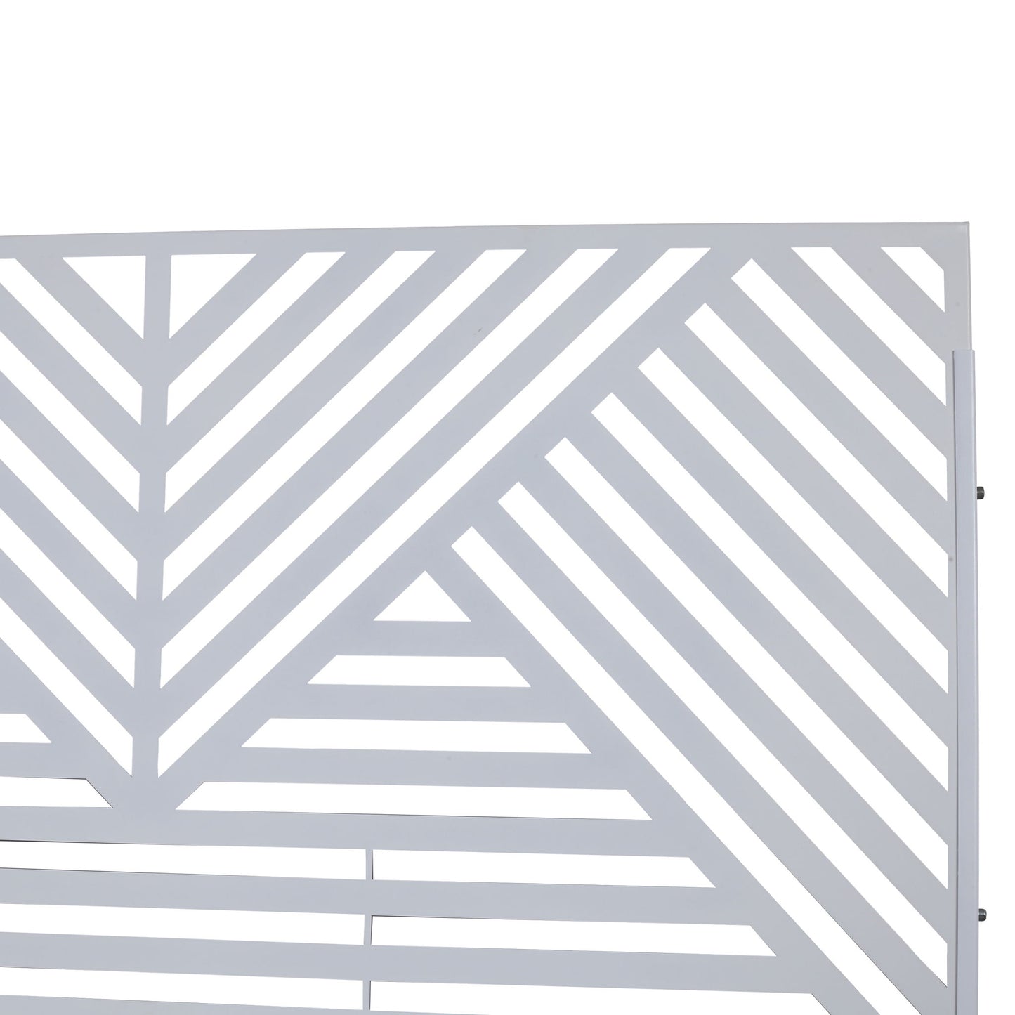 Freestanding Outdoor & Indoor Freestanding Metal Privacy Screen