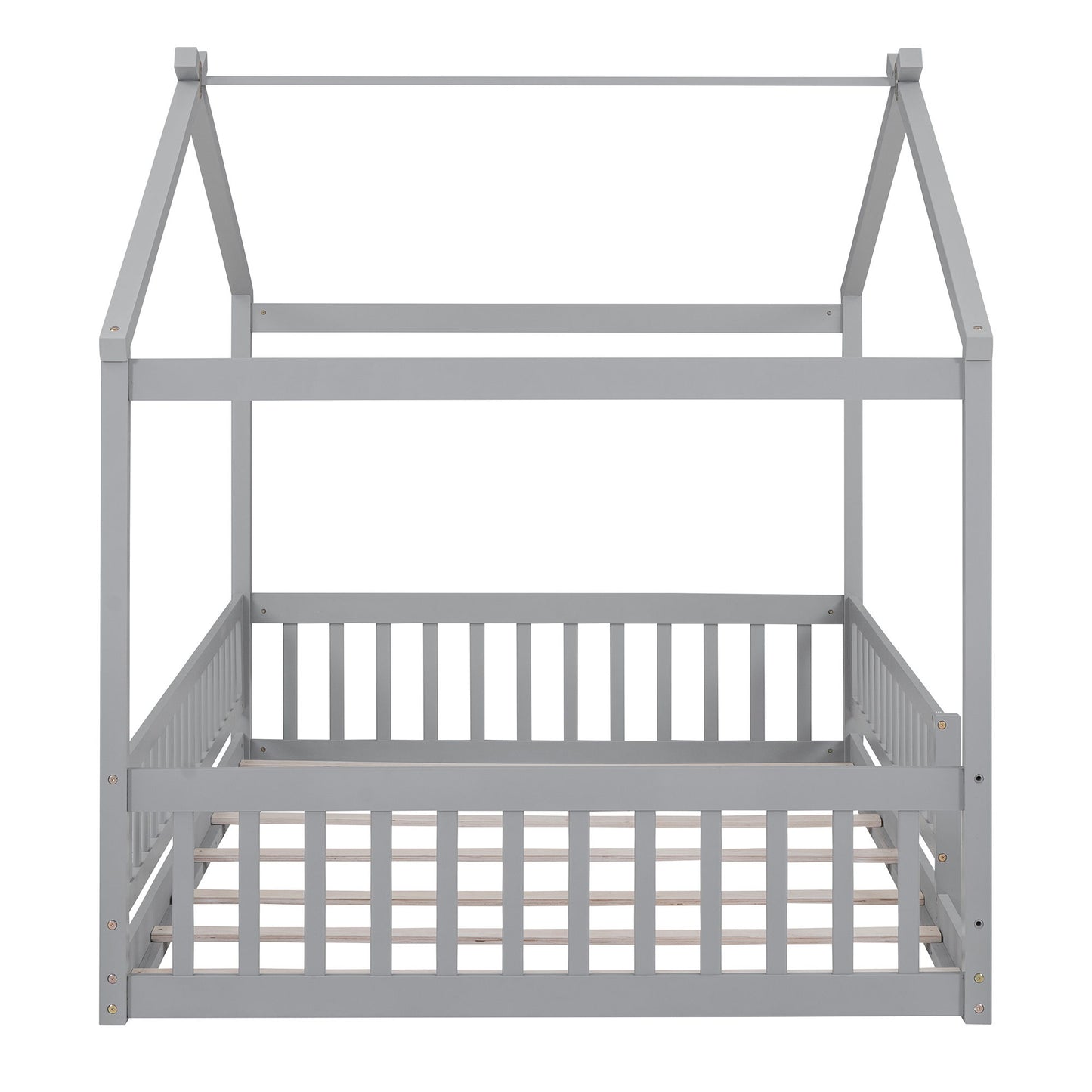 Bed House Bed Frame With Fence