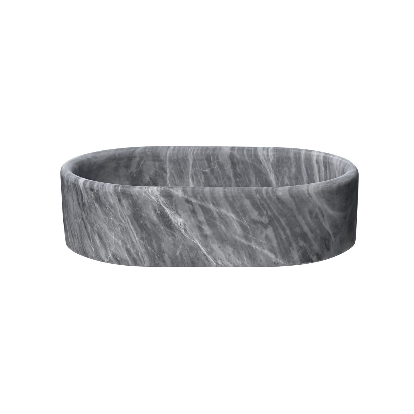 Bathroom Vessel Sink, Semi Polished Surface