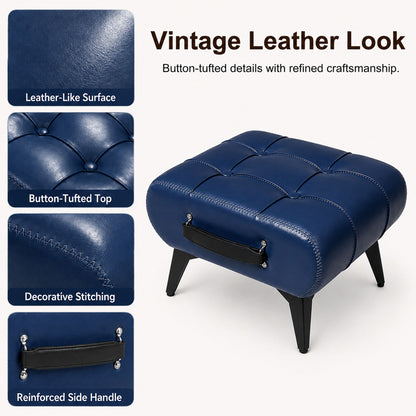 Minimalist Footstool With Hidden Storage