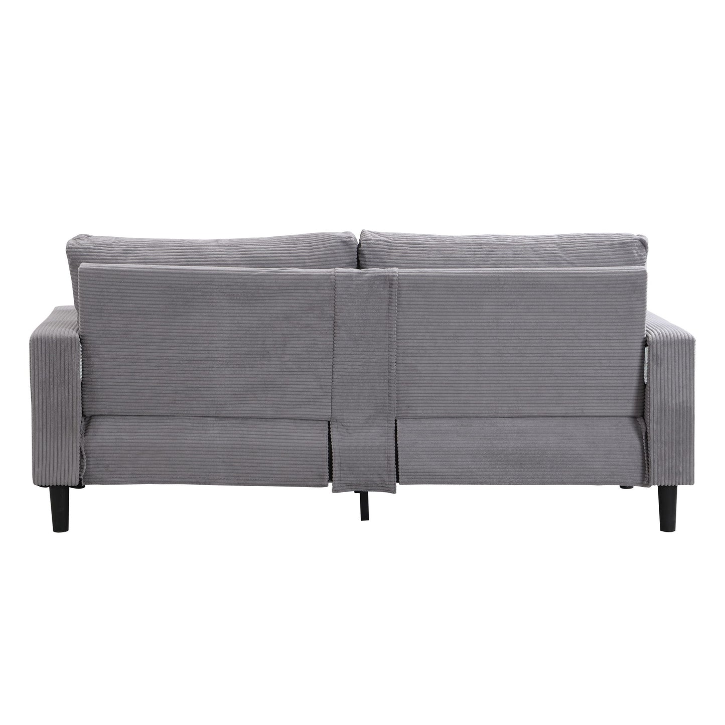 Modern Upholstered 3 Seat Sofa, High Resilience