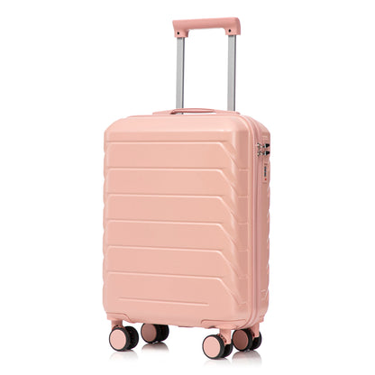 Hard Shell Travel Luggage With Scratch Resistant Surface