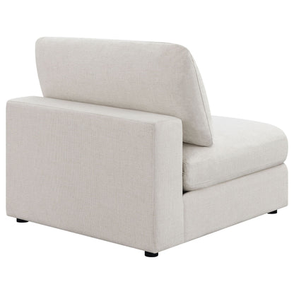 Duncan- Armless Chair With Removable Cushions