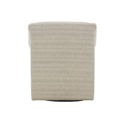Justin - Swivel Glider Chair With 360 Degree Rotation - Tan