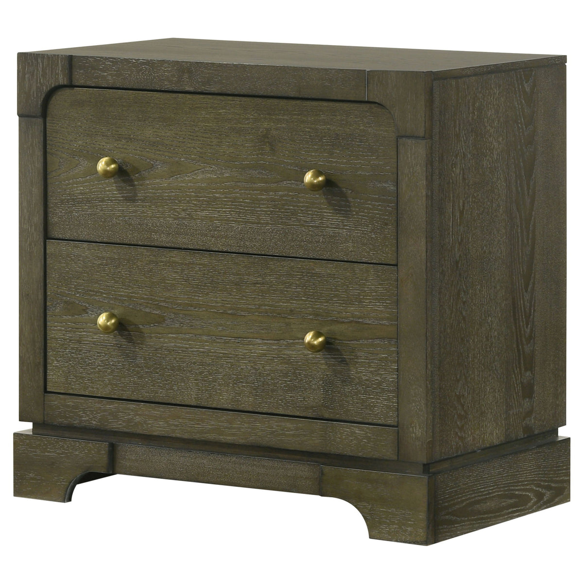 Sundance - 2 Drawer Nightstand - Dark Brown