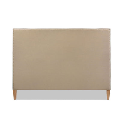 Haley - Upholstered Cane Back Platform Bed