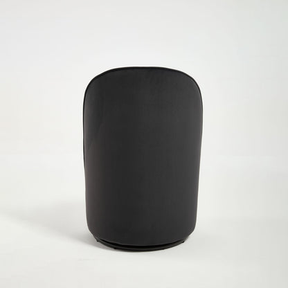 360 Degree Swivel Armless Dining Barrel Chair