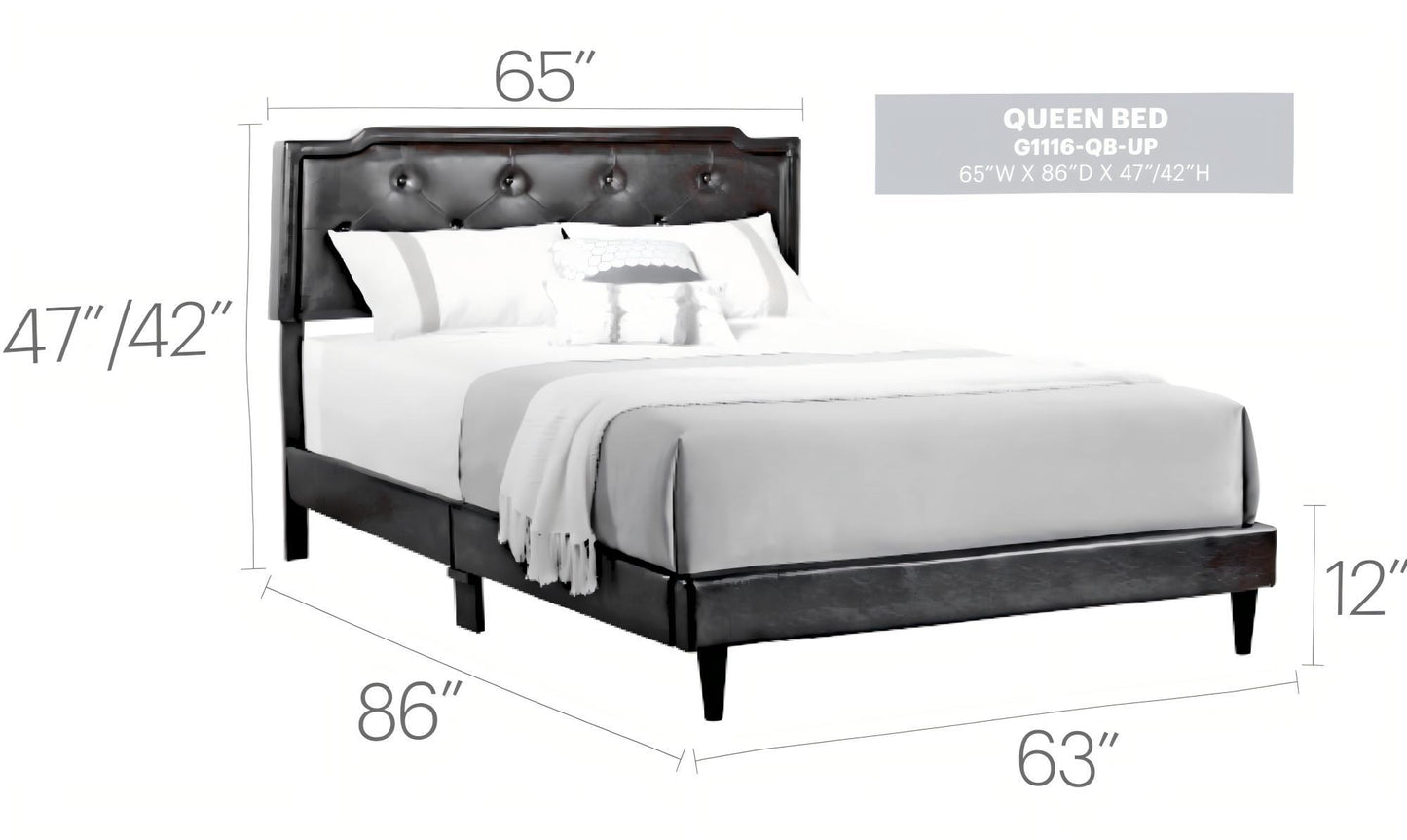 Button Tufted Bed Charming For Cozy Spaces