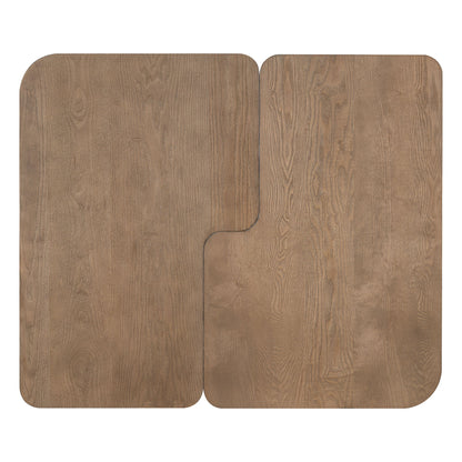 Modern Minimalist Coffee Table Set With Splicing Design