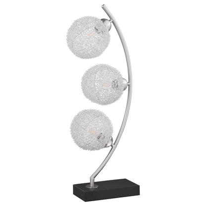 Mcdougal - Spherical Table Lamp With LED Lighting - Black