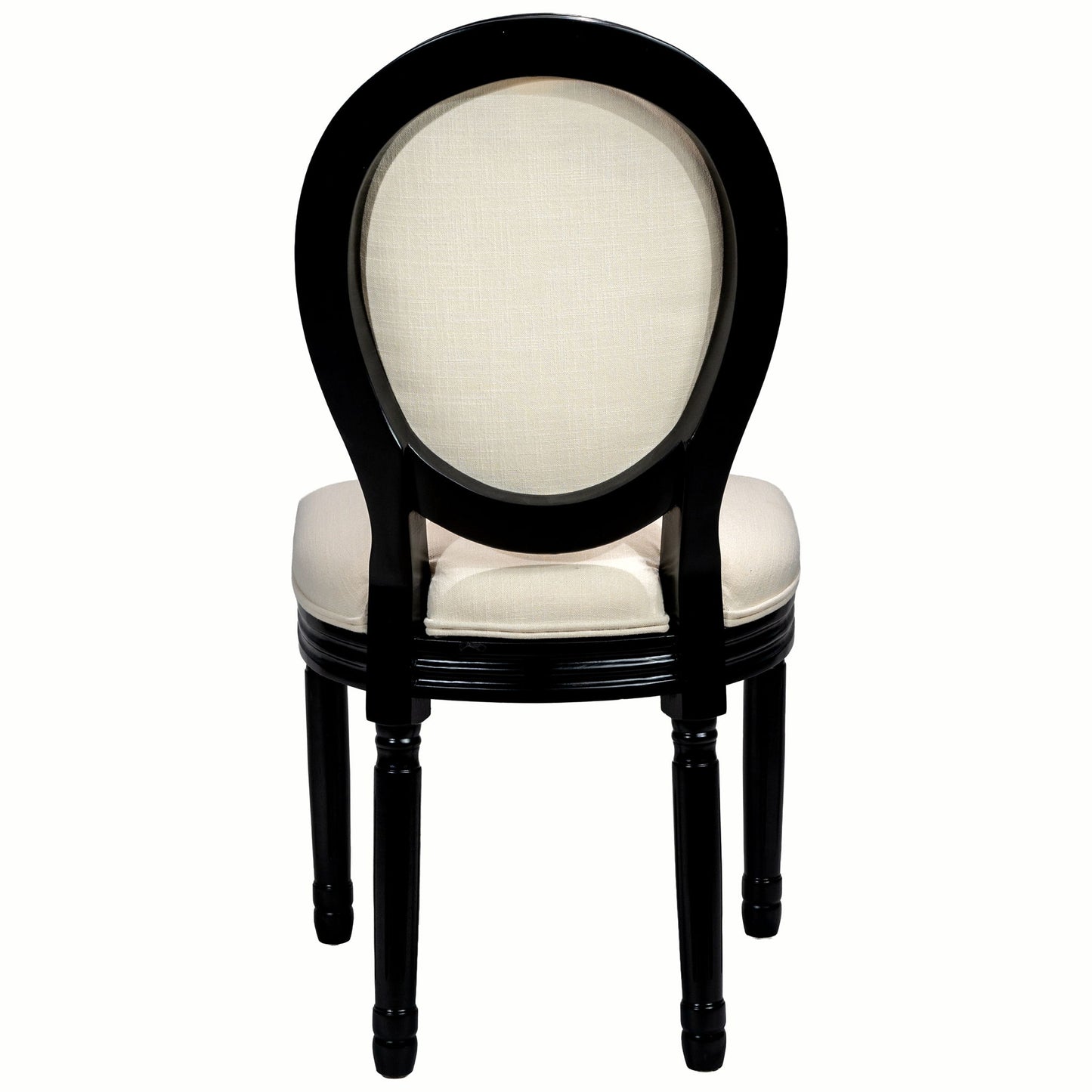 Upholstered & Round Back Dining Chairs (Set of 2)