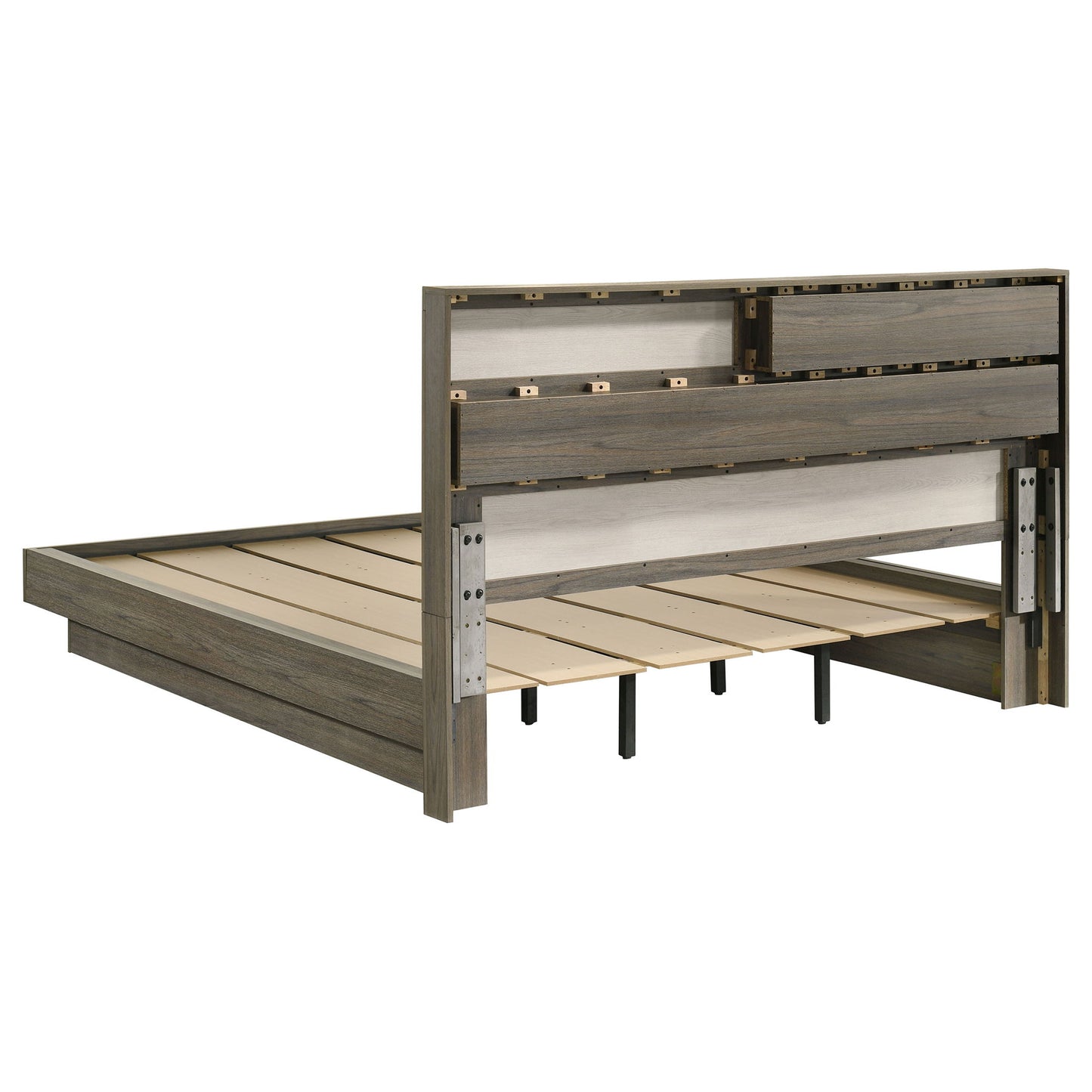 Edmondson - Bookcase Headboard Bed