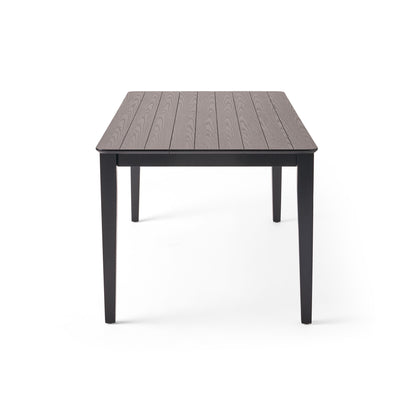 Farmhouse Charm Dining Table With Square Leg