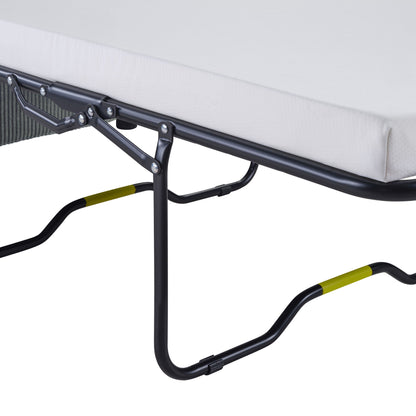 Sleeper Sofa With Foldable Mattress, USB Ports, Side Table & Storage Pocket