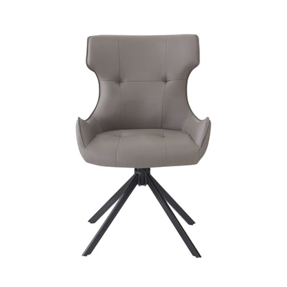 Damita - Side Chair With Swivel (Set of 2) - Camel