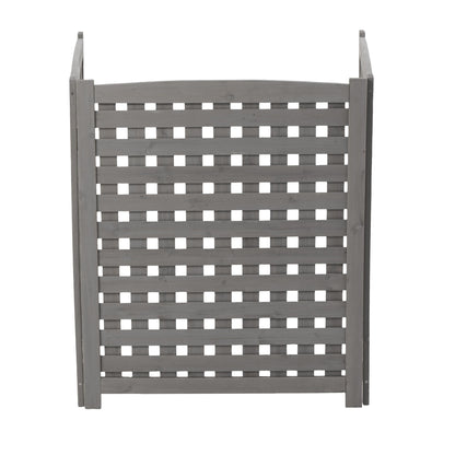 3 Panel Outdoor Air Conditioner Fence Screen
