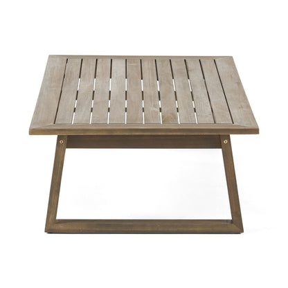 Belgian - Loveseat & Coffee Table Set With Water Resistant Cushions