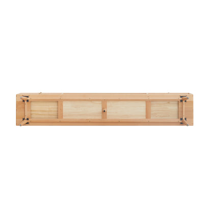 TV Cabinet With Chinese Changhong Glass Doors, Two Drawer Storage Space TV Standing