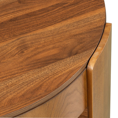 Round Lift Top Coffee Table With Hidden Storage