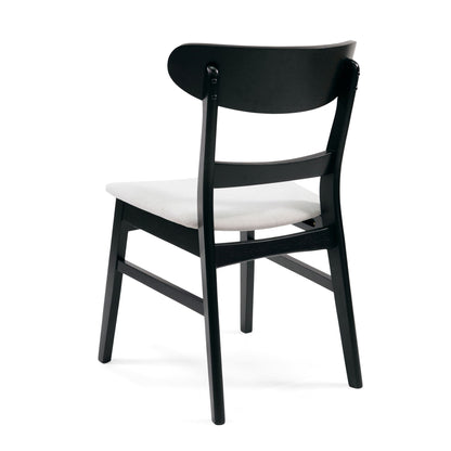 Modern Dining Chairs With Cushioned Seat (Set of 2)