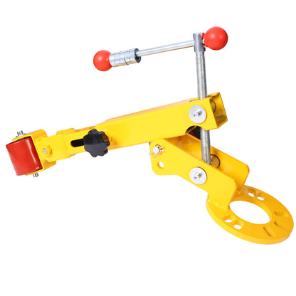 Auto Body Fender Roller Tool For Lip Rolling And Wheel Arch Reforming - Yellow
