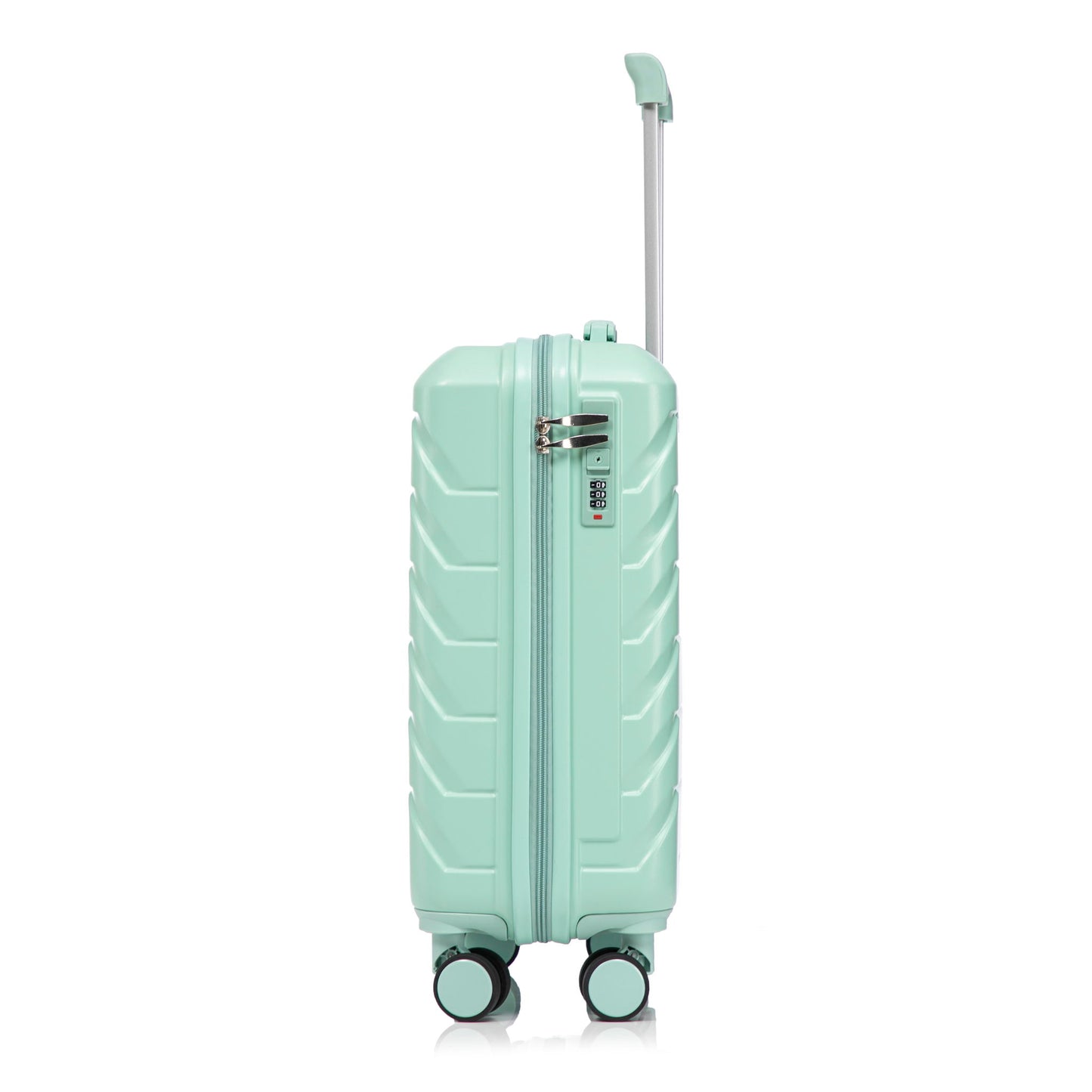 Hard Shell Travel Luggage With Scratch Resistant Surface