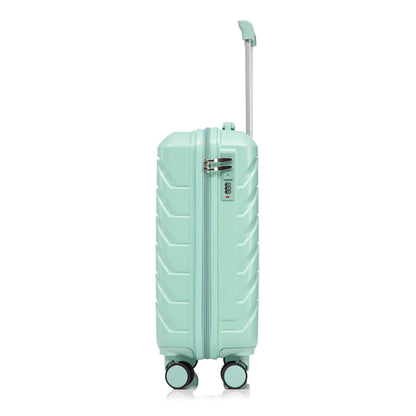 Hard Shell Travel Luggage With Scratch Resistant Surface