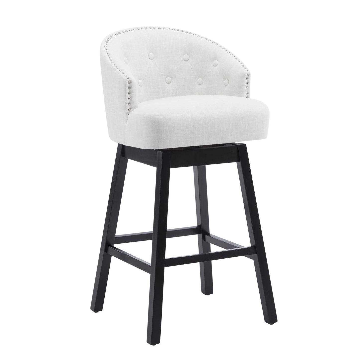 360 Degree Rotation Swivel Counter Stools (Set of 2)