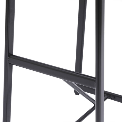 Modern Bar Stools With Backrest For Kitchen (Set of 3)