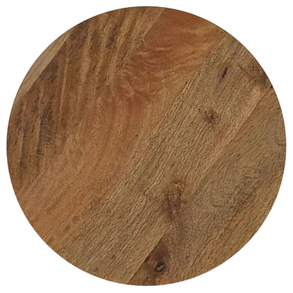 Waters - Round Accent Side Table - Honey