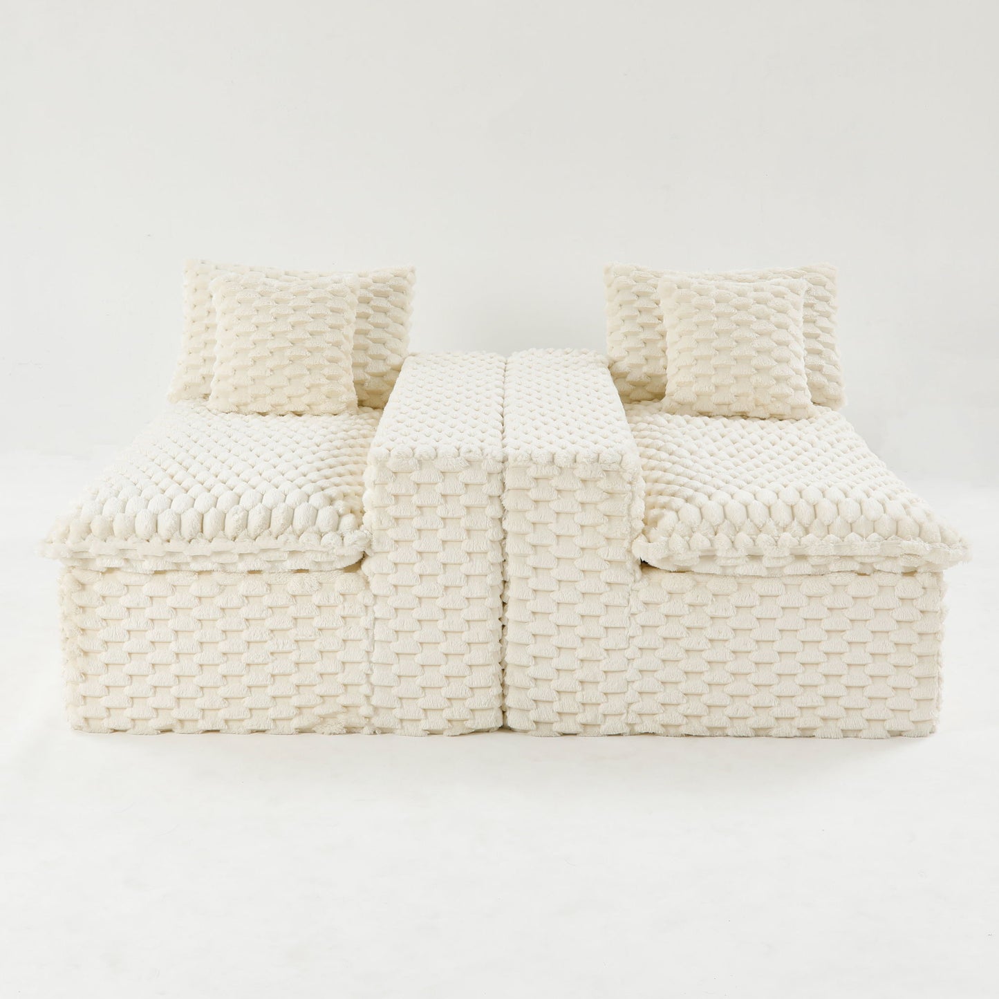 Multifunctional Sofa, Side-By-Side Or Facing Each Other