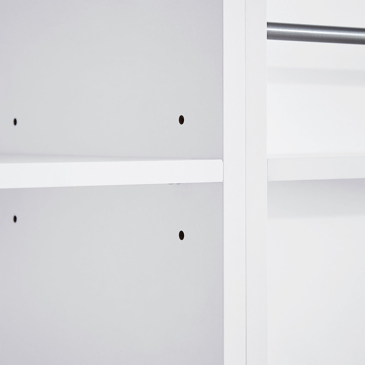 Freestanding Bathroom Storage Cabinet With Doors, Drawers, And Tilt Out Laundry Hamper - White