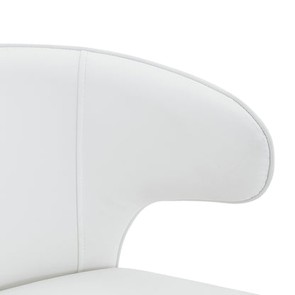 Adjustable Swivel Bar Chair With Ergonomic High Back Design