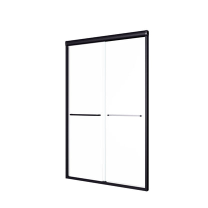 Modern Semi Frameless Double Sliding Shower Door
