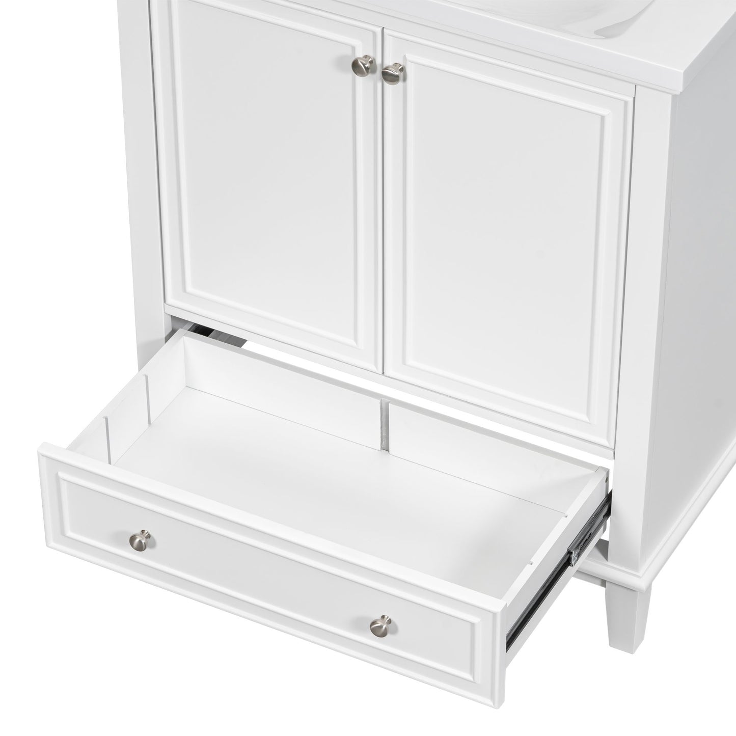 Modern Bathroom Vanity Base Only With Doors And Drawer