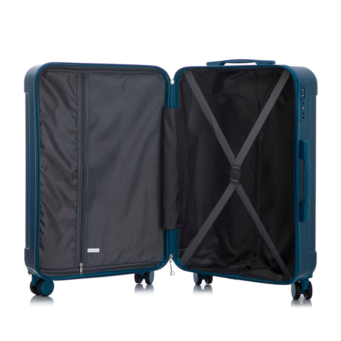 Spinner Luggage Set 20" / 24"/ 28", Lightweight Hard Shell With 360° Silent Wheels