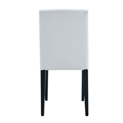 Versatile Dining Chairs With Comfortable Design And Metal Legs