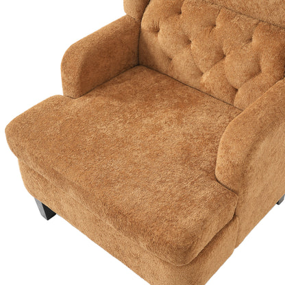 Modern Tufted Upholstered Accent Chair For Living Room