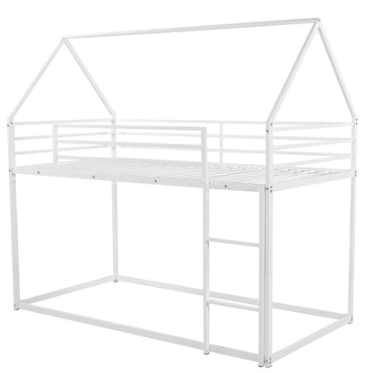 House Bunk Bed With Built In Ladder