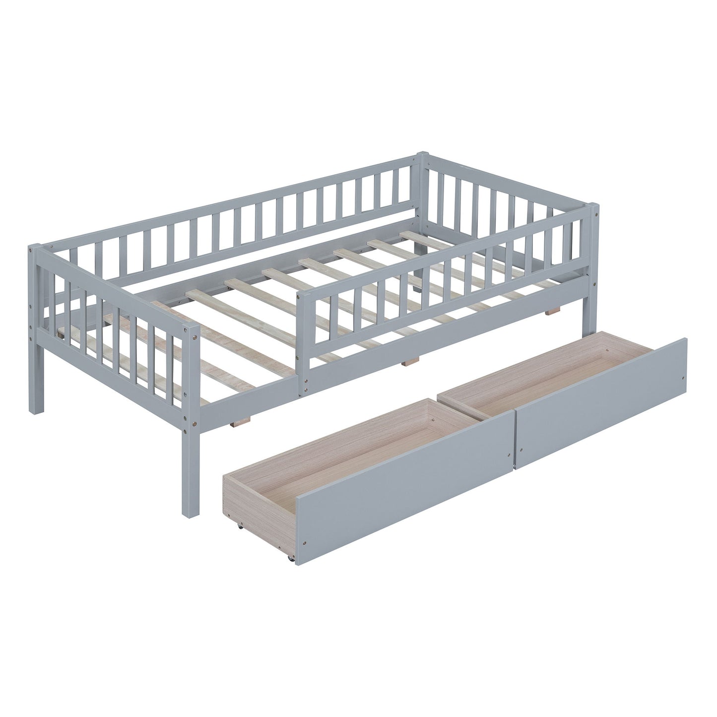 Multifunctional Wooden Daybed Bed