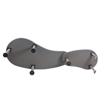 Rotatable Cocktail Table With Solid Legs, 360 Degree Rotating