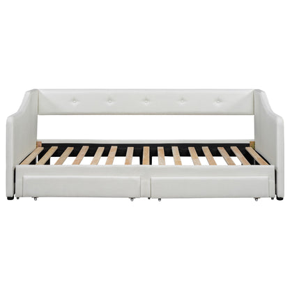 Upholstered Daybed With 2 Drawers