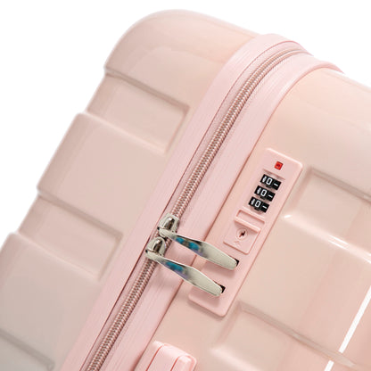 Luggage Set 20" /24" /28" With Combination Lock And Silent Wheels