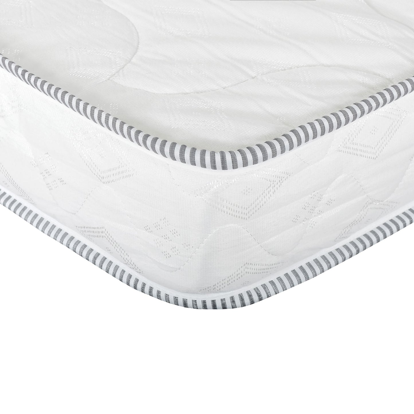 6" Reversible Mattress In A Box Pressure Relief And Cooling Technology - White - Full