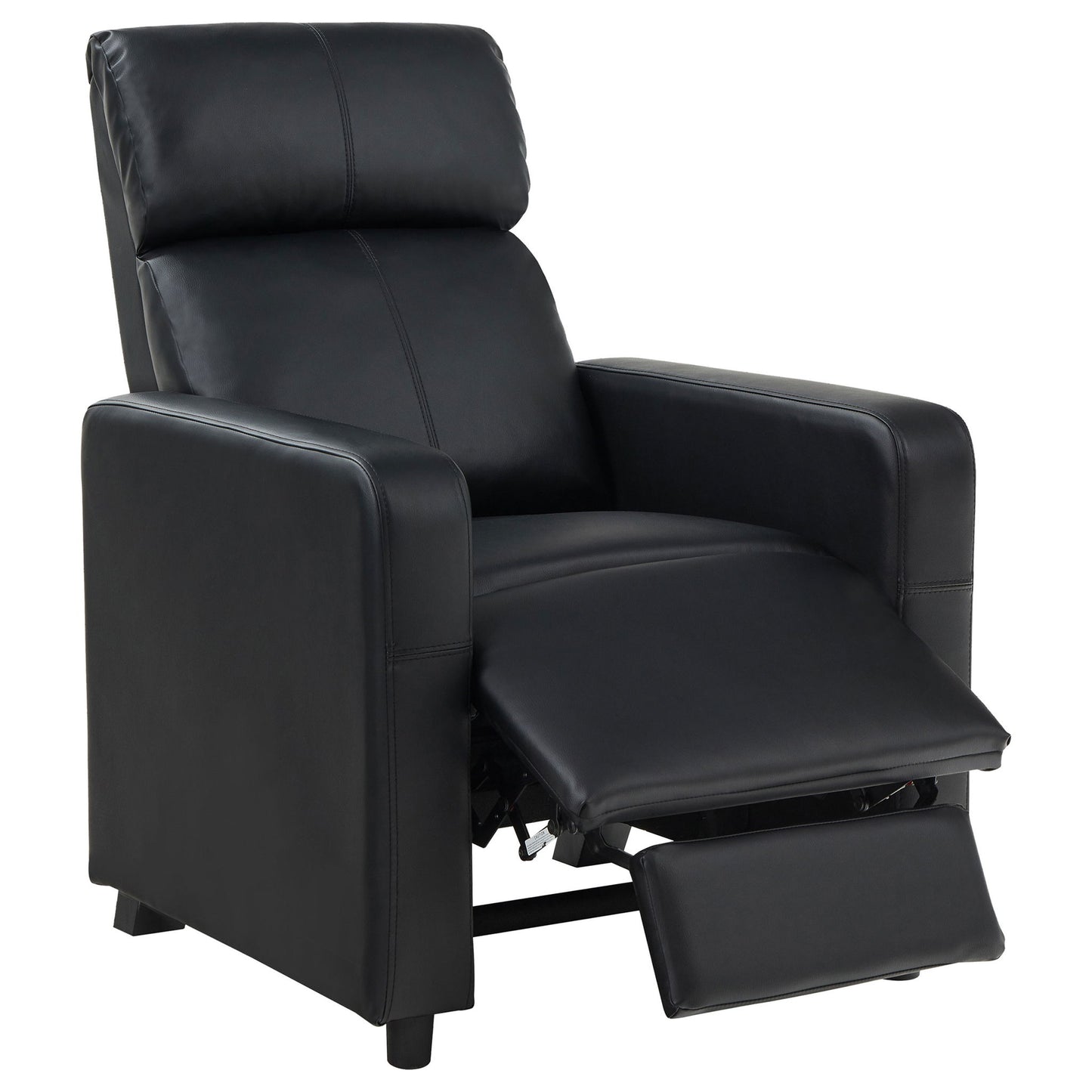 Warren - 5 Seater Home Theater With 2 Wedge Consoles - Black