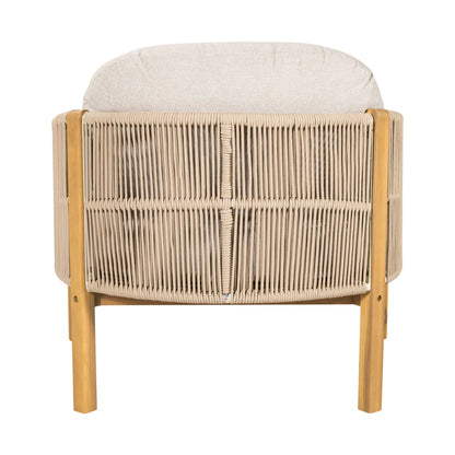 Grotta - Outdoor Wood Club Chair (Set of 2)