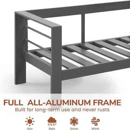 Outdoor Patio Set, All-Weather & Thick Cushions