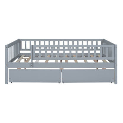 Multifunctional Wooden Daybed Bed